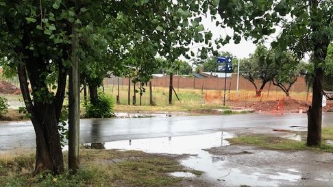 En la tarde de este jueves las lluvias fueron copiosas. En la tarde de este jueves las lluvias fueron copiosas.