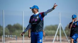 El DT de Godoy Cruz, Mariano Toedtli. El DT de Godoy Cruz, Mariano Toedtli.