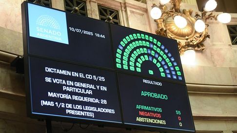 Milei teme por el revés del Congreso a su veto Milei teme por el revés del Congreso a su veto