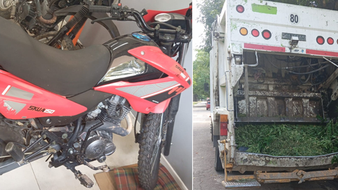 motociclista herido en villa elisa tras chocar con un camion motociclista herido en villa elisa tras chocar con un camion