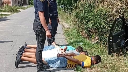 Los tres delincuentes detenidos por atacar en City Bell Los tres delincuentes detenidos por atacar en City Bell