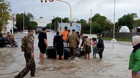 Inundaciones en Bahía Blanca Inundaciones en Bahía Blanca