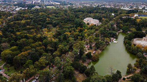 La víctima del robo caminaba por el Bosque platense La víctima del robo caminaba por el Bosque platense