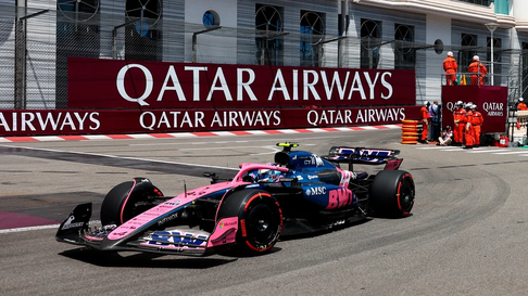 Franco Colapinto en Mónaco Franco Colapinto en Mónaco