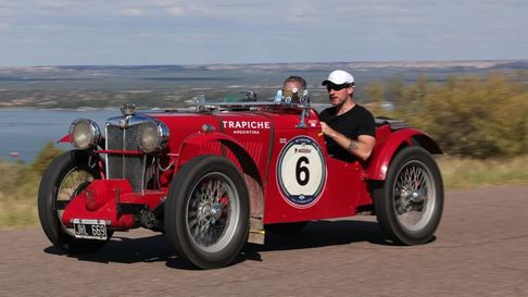 El MG TB (1939) que ganó el Rally de las Bodegas. El MG TB (1939) que ganó el Rally de las Bodegas.