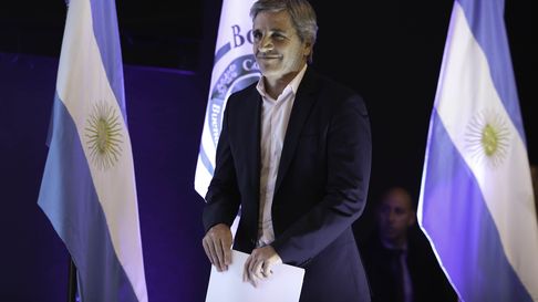 Luis Caputo, ministro de Economía. Luis Caputo, ministro de Economía.