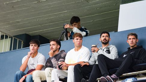 Jugadores de Gimnasia, presentes en el Estadio Juan Carmelo Zerillo Jugadores de Gimnasia, presentes en el Estadio Juan Carmelo Zerillo