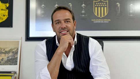 El presidente de Peñarol, Ignacio Ruglio, de posible visita en Estudiantes El presidente de Peñarol, Ignacio Ruglio, de posible visita en Estudiantes