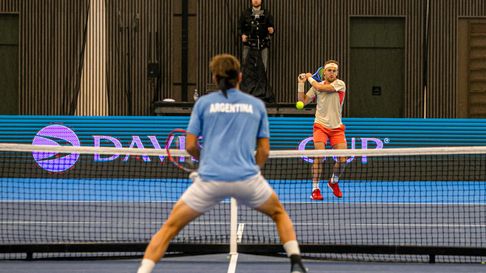 Tomás Etcheverry luchó pero cayó frente a Rudd Tomás Etcheverry luchó pero cayó frente a Rudd