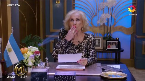 La emoción de Mirtha Legrand al hablar sobre Mila Yankelevich La emoción de Mirtha Legrand al hablar sobre Mila Yankelevich