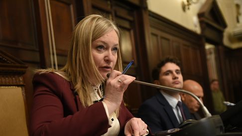 La vicegobernadora Hebe Casado desempataría en la sesión de mañana. La vicegobernadora Hebe Casado desempataría en la sesión de mañana.