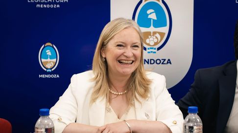 Hebe Casado, vicegobernadora de Mendoza. Hebe Casado, vicegobernadora de Mendoza.