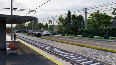 El Gobierno pidió un préstamo al Banco Nación para avanzar con el Metrotranvía. El Gobierno pidió un préstamo al Banco Nación para avanzar con el Metrotranvía.