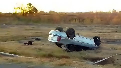 Imagen de un accidente ocurrido en el distrito Bowen. Imagen de un accidente ocurrido en el distrito Bowen.