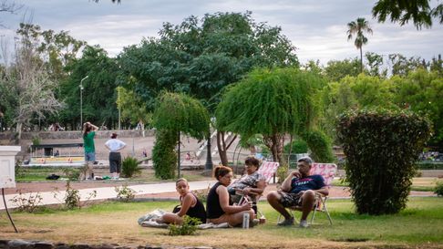 Así estará el sábado en Mendoza. Así estará el sábado en Mendoza.