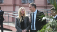 Karina Milei junto al jefe de Gabinete, Manuel Adorni. Karina Milei junto al jefe de Gabinete, Manuel Adorni.