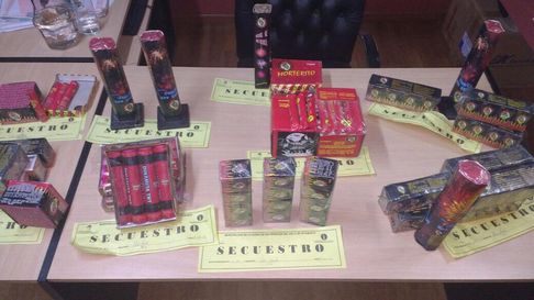 fiestas sin pirotecnia: tras un allanamiento, secuestraron productos explosivos en malargüe fiestas sin pirotecnia: tras un allanamiento, secuestraron productos explosivos en malargüe