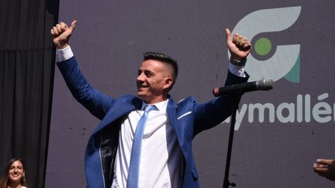 Marcos Calvente, intendente de Guaymallén. Marcos Calvente, intendente de Guaymallén.