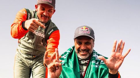 Nasser ganó su sexto Rally Dakar, con récord incluido. Nasser ganó su sexto Rally Dakar, con récord incluido.