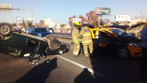 Imagen del accidente. Imagen del accidente.