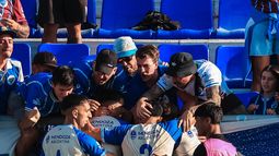 Juan Andrada, punto alto de Godoy Cruz, expresó sus sensaciones tras la victoria. Juan Andrada, punto alto de Godoy Cruz, expresó sus sensaciones tras la victoria.