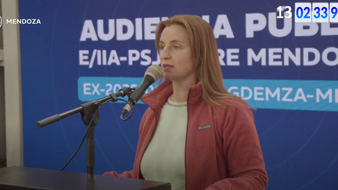 María Inés Baigún dio un contundente testimonio en la audiencia oficial por San Jorge. María Inés Baigún dio un contundente testimonio en la audiencia oficial por San Jorge.