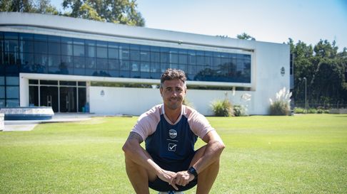 Mariano Messera, feliz en Estancia Chica en su rol de Secretario Técnico Mariano Messera, feliz en Estancia Chica en su rol de Secretario Técnico