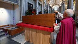 El papa Francisco fue sepultado en una ceremonia muy íntima.