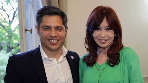 Axel Kicillof y Cristina Kirchner. Axel Kicillof y Cristina Kirchner.