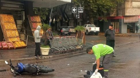 choco a un motociclista y se dio a la fuga en el mondongo choco a un motociclista y se dio a la fuga en el mondongo