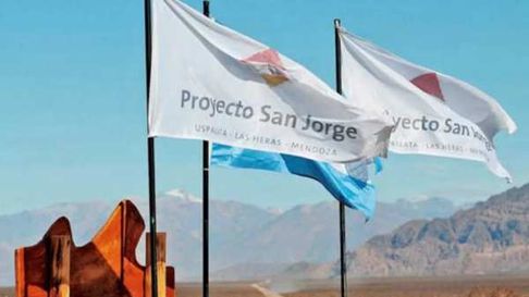 San Jorge es la punta de lanza del plan minero de Alfredo Cornejo. San Jorge es la punta de lanza del plan minero de Alfredo Cornejo.