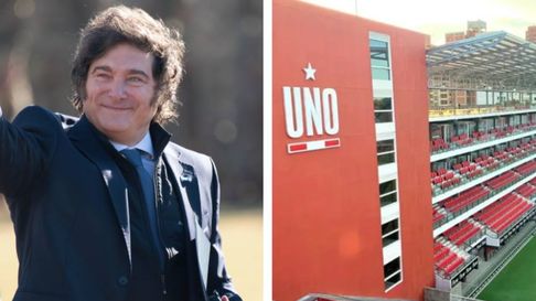 Guerra vs AFA: Javier Milei cada día más hincha de Estudiantes Guerra vs AFA: Javier Milei cada día más hincha de Estudiantes