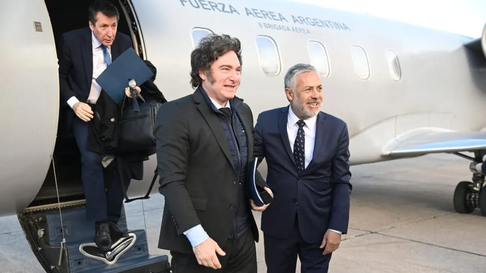 El presidente Javier Milei y el gobernador Alfredo Cornejo. El presidente Javier Milei y el gobernador Alfredo Cornejo.