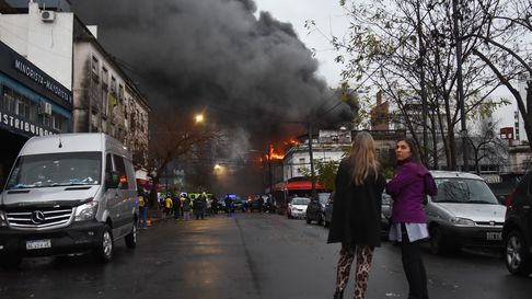 El incendio inició a las 6:30 horas de este miércoles El incendio inició a las 6:30 horas de este miércoles