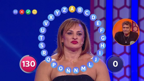 el homenaje de telefe a la locomotora oliveras: su participacion en pasapalabra el homenaje de telefe a la locomotora oliveras: su participacion en pasapalabra