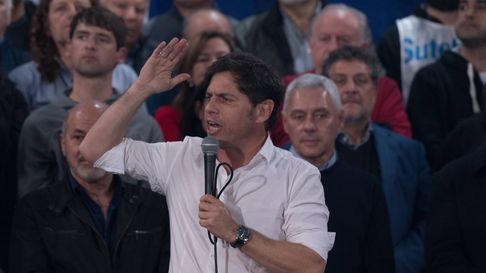 Kicillof en modo campaña Kicillof en modo campaña