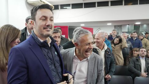 Luis Petri y Alfredo Cornejo cuando el ministro de Defensa era parte del radicalismo. Luis Petri y Alfredo Cornejo cuando el ministro de Defensa era parte del radicalismo.