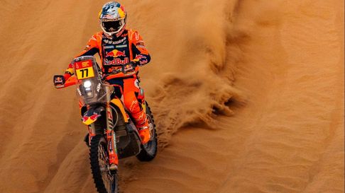 El argentino Benavides perdió la cima del Rally Dakar. El argentino Benavides perdió la cima del Rally Dakar.