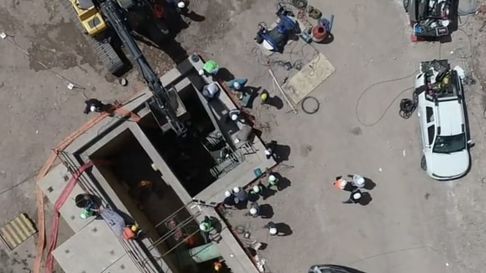 Los trabajos de Aysam finalizaron ayer sin inconvenientes. Los trabajos de Aysam finalizaron ayer sin inconvenientes.