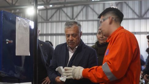 Mendoza: “Los internos están felices, no quieren estar en sus pabellones, quieren trabajar”, afirmó Fontana. Mendoza: “Los internos están felices, no quieren estar en sus pabellones, quieren trabajar”, afirmó Fontana.