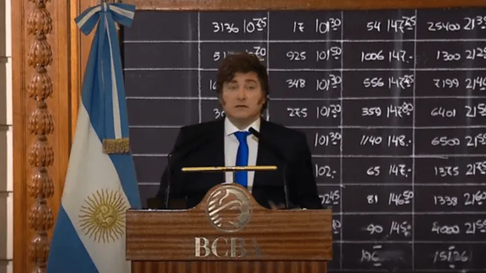 Mientras el Gobierno celebró la caída de la inflación, los mercados le bajaron el pulgar Mientras el Gobierno celebró la caída de la inflación, los mercados le bajaron el pulgar