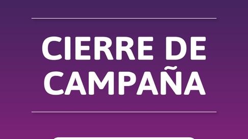 Este miércoles será el cierre de campaña del Frente La Libertad Avanza + Cambia Mendoza. Este miércoles será el cierre de campaña del Frente La Libertad Avanza + Cambia Mendoza.