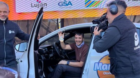 un estudiante de guaymallen se gano un auto 0km en la maraton de canal 9 televida un estudiante de guaymallen se gano un auto 0km en la maraton de canal 9 televida