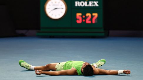 Carlos Alcaraz jugará la final del Australian Open. Carlos Alcaraz jugará la final del Australian Open.