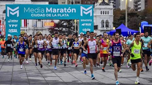 Se espera la participación de unos 3.500 deportistas en la media maratón de La Plata Se espera la participación de unos 3.500 deportistas en la media maratón de La Plata