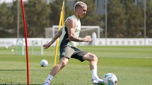 Franco Mastantuono se lesionó. Franco Mastantuono se lesionó.