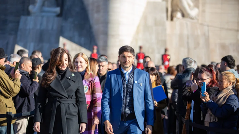 Victoria Villarruel y Maximiliano Pullaro Victoria Villarruel y Maximiliano Pullaro