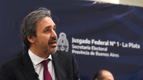 Alejo Ramos Padilla el juez a cargo del Juzgado Número 1 habló previo al escrutinio definitivo Alejo Ramos Padilla el juez a cargo del Juzgado Número 1 habló previo al escrutinio definitivo