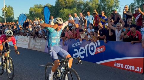 Rodrigo Díaz ganó la quinta etapa de la Vuelta de Mendoza. Rodrigo Díaz ganó la quinta etapa de la Vuelta de Mendoza.