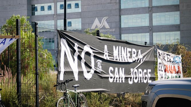 Las protestas contra San Jorge tienen un paralelo de causas judiciales contra vecinos y asambleístas.&nbsp;